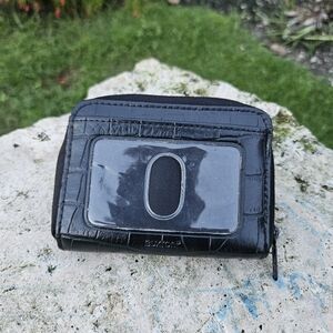 Buxton card holder wallet Black